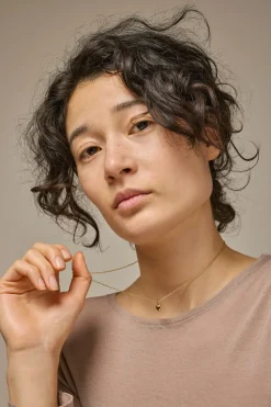 Amore Halskæde, Gold Plated, 45+5 cm