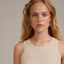 Ana Øreringe, Gold Plated