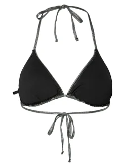 Angaka Bikinitop, Black Shine, XL