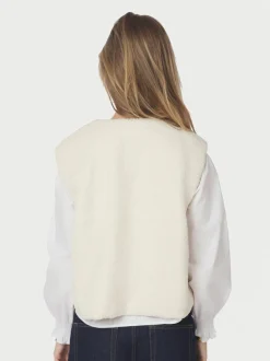 Anjanna Teddy Vest, Ivory, 38
