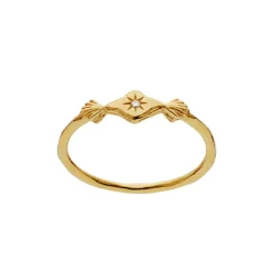 Annie Ring, Gold Plated, 57