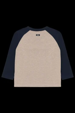 Anton Snowleopard Bluse, Biscuit, 104 cm