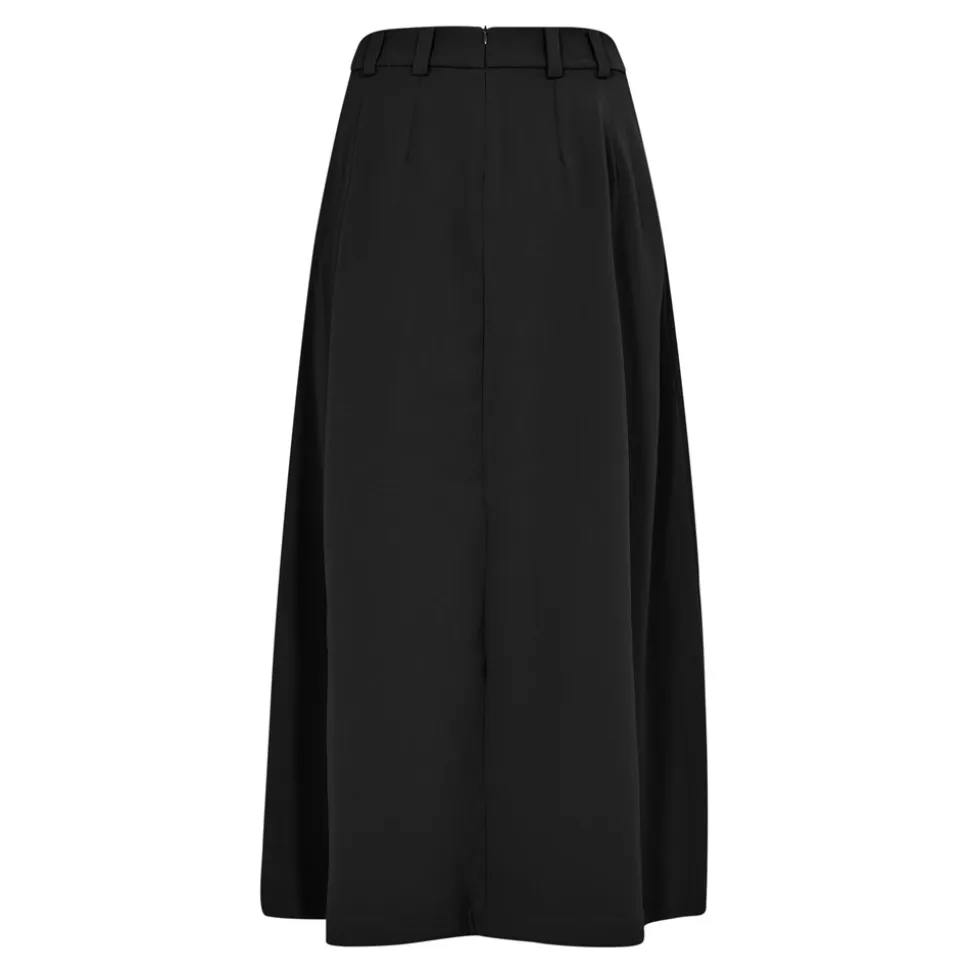 AnyaCC Pleat Nederdel, Black, XL