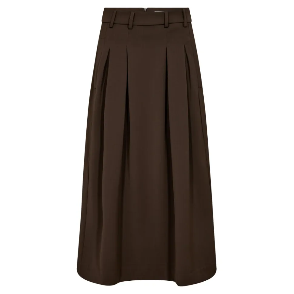 AnyaCC Pleat Nederdel, Mocca, M