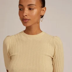 April Medium Øreringe, Gold Plated