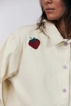 AprilLL Jakke, Creme, M