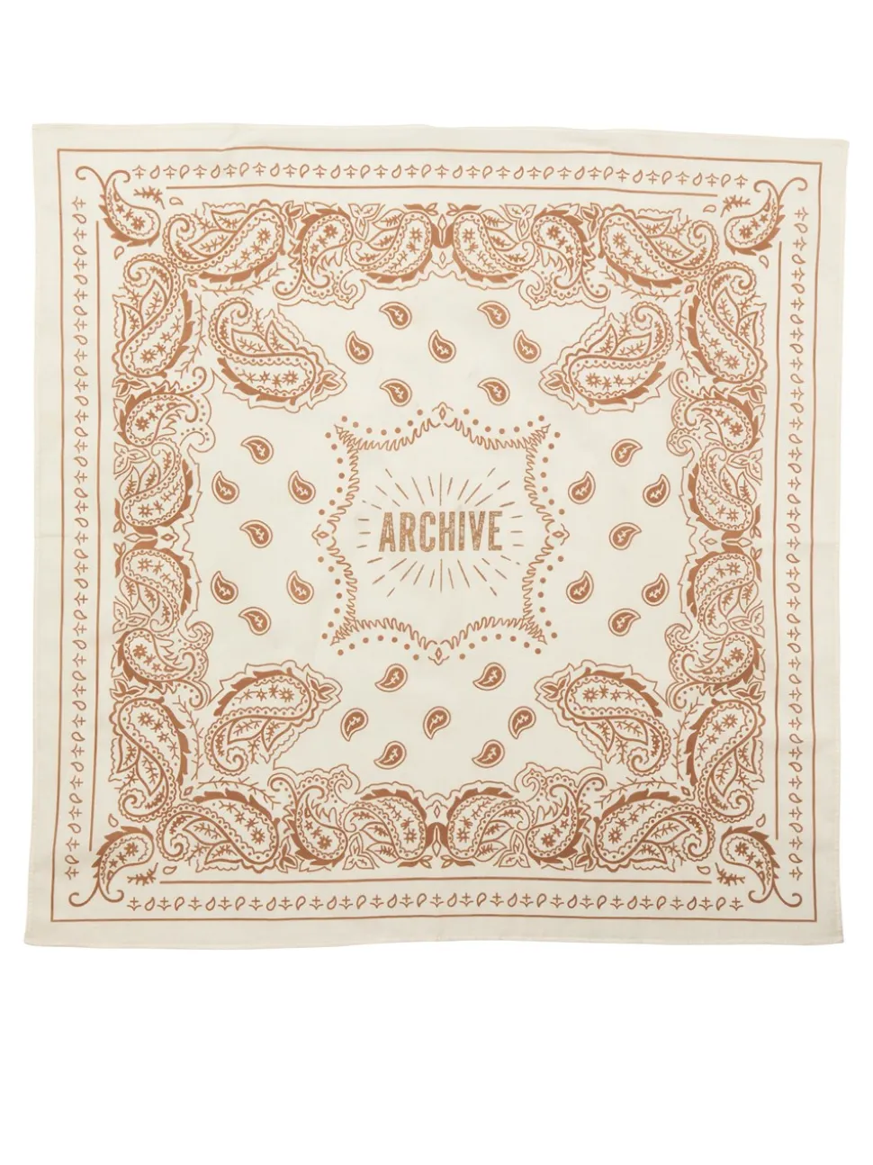 Archive Bandana, Antique White