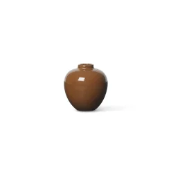 Ary Mini Vase, Brun, H:7,5 cm