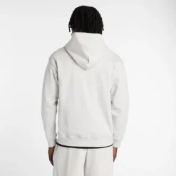 Athletics French Terry Full Zip Hættetrøje, Ash Heather, XS