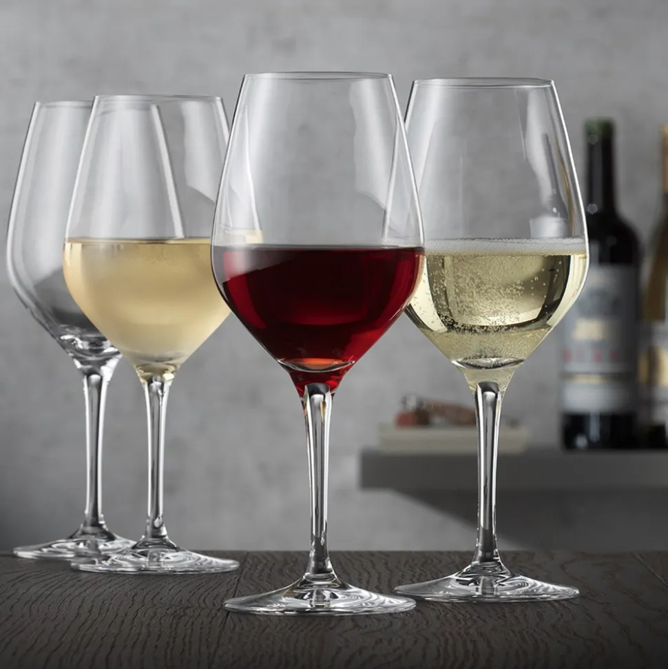 Authentis 4-pak Bourdeaux Vinglas, Clear, 65 cl