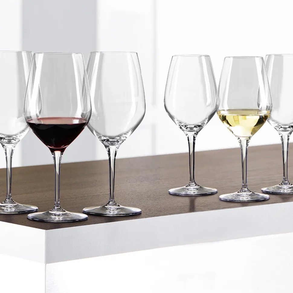 Authentis 4-pak Bourdeaux Vinglas, Clear, 65 cl