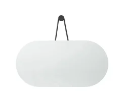 A-Wall Mirror Vægspejl, Blac, 30x60 cm