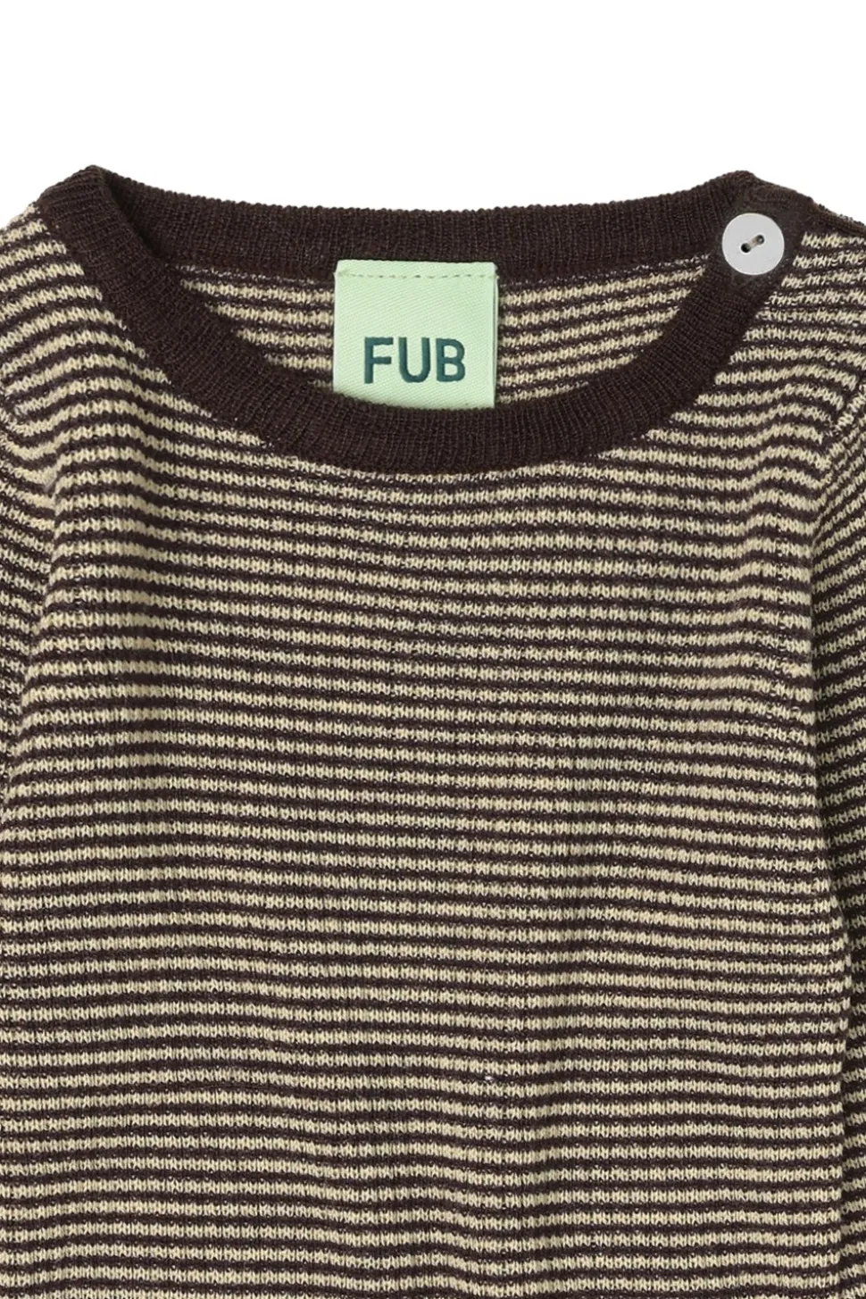 Baby Rib Bluse, Mocca/Wheat, 74 cm