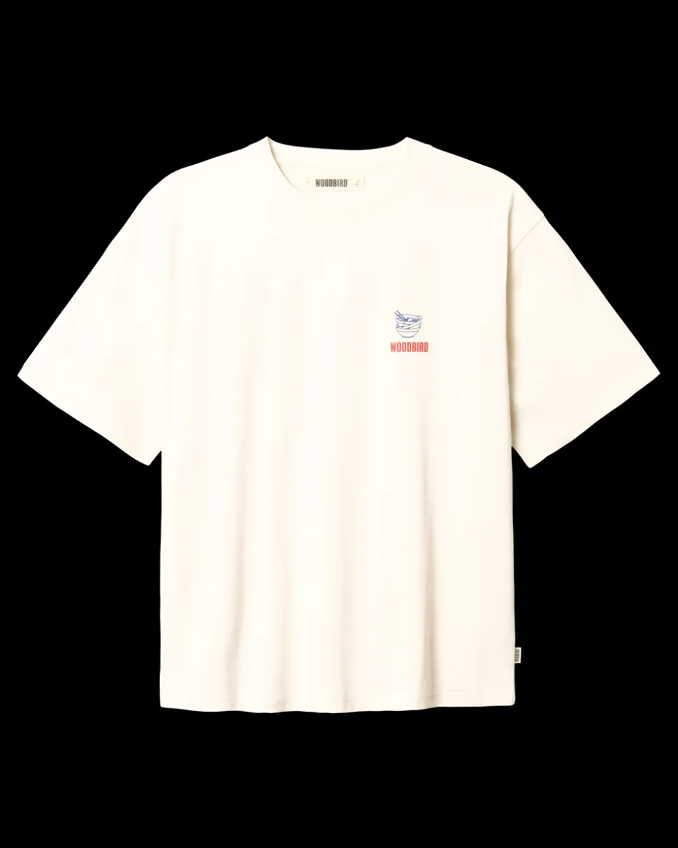 Baine Noodle T-Shirt, Off White, M