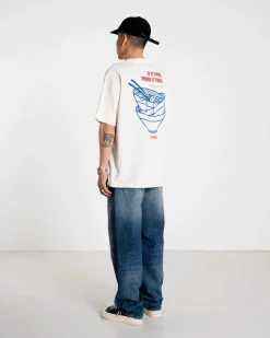 Baine Noodle T-Shirt, Off White, M