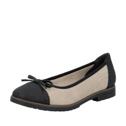 Ballerinasko, Schwarz/Jute, 42