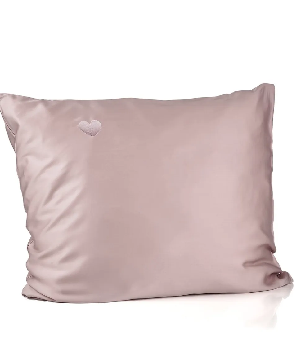 Bambus Hovedpudebetræk, Pink, 60x63 cm