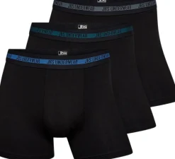 Bambus 3-pak Tights, Sort, M