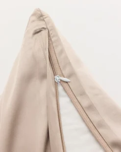 Bambus Pudebetræk, Beige, 60x63 cm