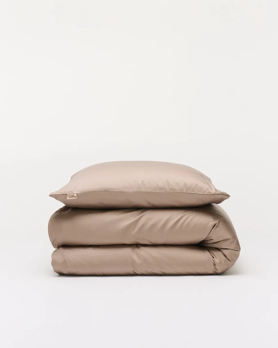 Bambus Sengetøj, Taupe, 140x200 cm