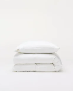 Bambus Sengetøj, White, 140x200 cm