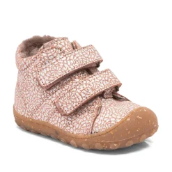 Barefoot Hale V Sko, Rose Glitter, 22