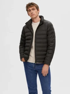 Barry Quilted Jakke, Stretch Limo, M