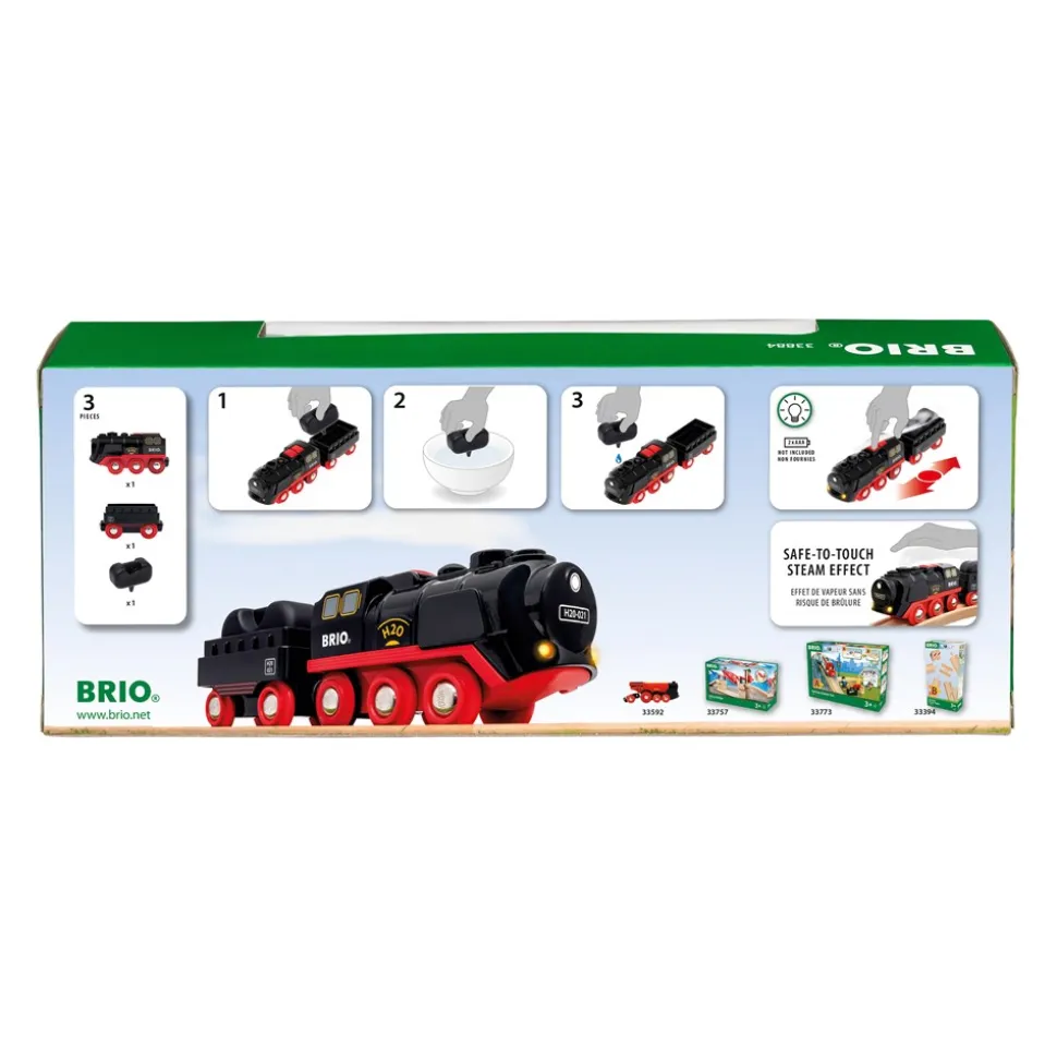 Batteridrevet Damptog