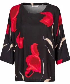 Becca Bluse, Haute Red, L