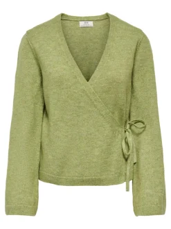 Becky Wrap Cardigan, Fern, M
