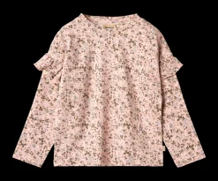 Belinda Bluse, Rose Powder Flowers, 128 cm