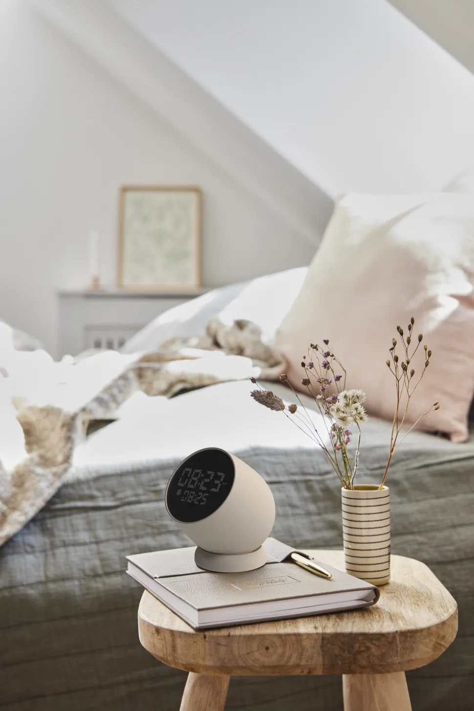 Bell Alarmklokke, Ivory Sand