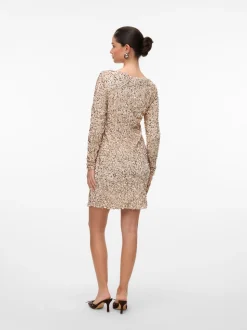 Bella Kort Kjole, Pumice Stone, L