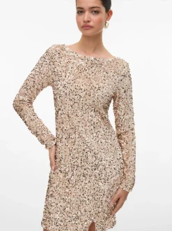 Bella Kort Kjole, Pumice Stone, L