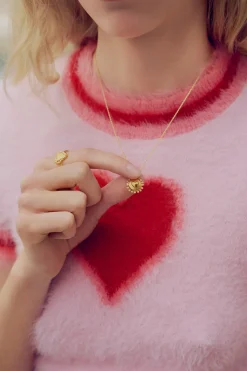 Beloved Halskæde, Gold Plated, 42+3 cm