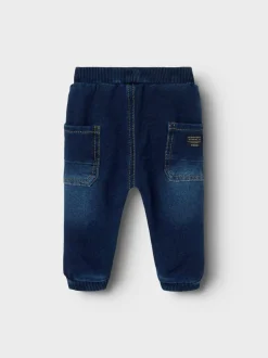 Ben U-Shape Jeans, Dark Blue Denim, 86 cm