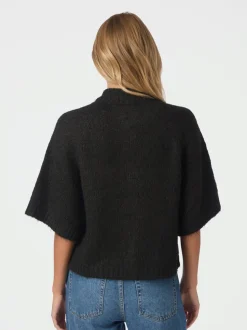 Benuta Fluffy Knit Cardigan, Dark Brown, 38