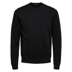 Berg Striktrøje, Sort, L