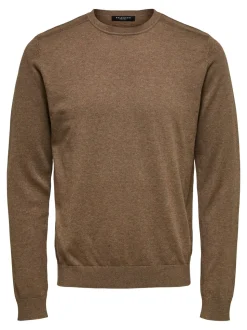 Berg Striktrøje, Teak, M