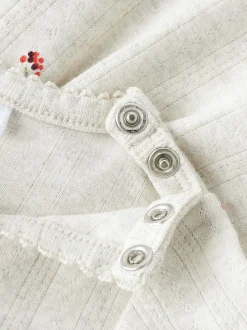 Berries Kjole, Peyote Melange, 86 cm