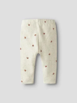 Berries Leggings, Peyote Melange, 74 cm