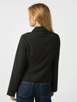 Bertha Structure Bluse, Black, 40