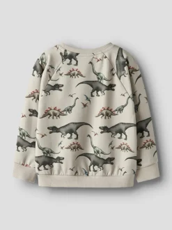 Bertil Sweatshirt, Pumice Stone, 104 cm