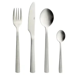 Bestiksæt, Mat Stål, 16 Dele
