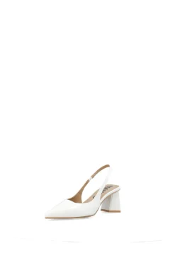 BIAMaralyn Slingback Højhælede Sko, Off White, 39