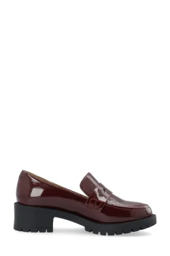 BIAPearl Loafers, Burgundy, 41