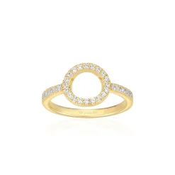 Biella Altro Piccolo Ring, Gold Plated, 60