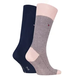 Birdseye 2-pak Strømper, Pink, 43-46