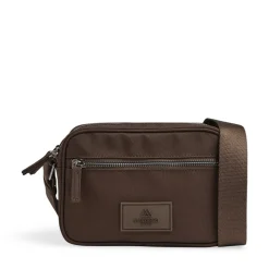 Block Crossbody, Dark Brown