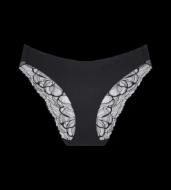 Body Make-Up Illusion Lace Highleg Tai Trusser, Black, 40